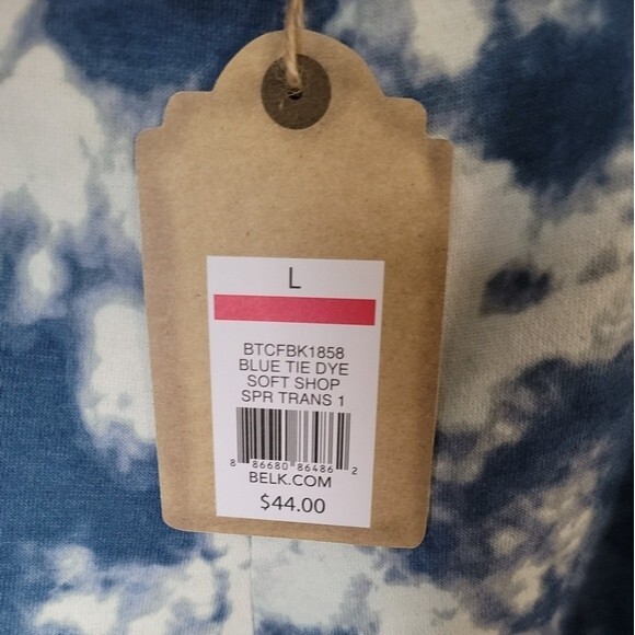 True Craft Blue Tie Dye Joggers with Pockets Womens Size Large - Picture 6 of 9